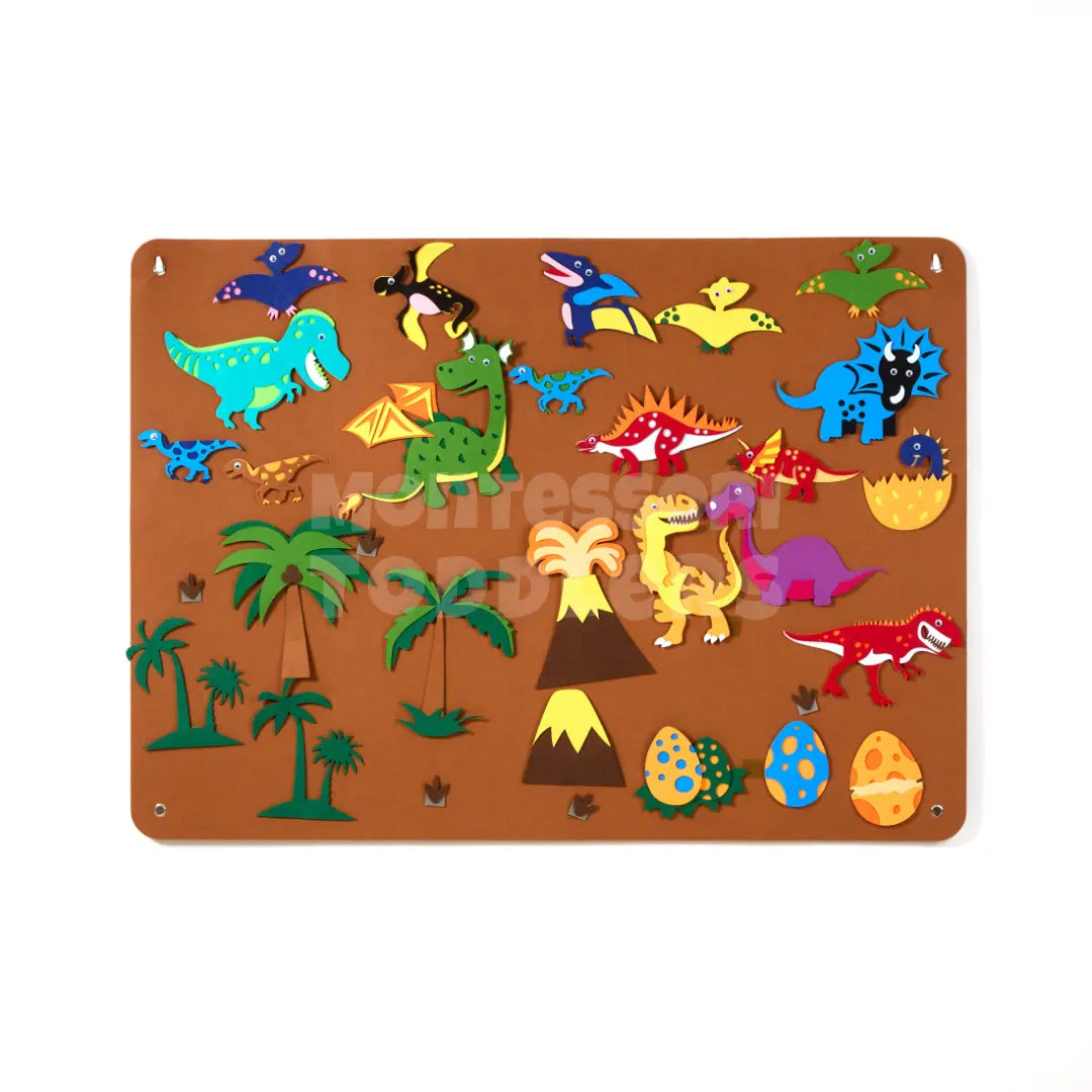 Toddlers Adventure Felt Board - Explore Imaginative Worlds! - Kicks & Crawls