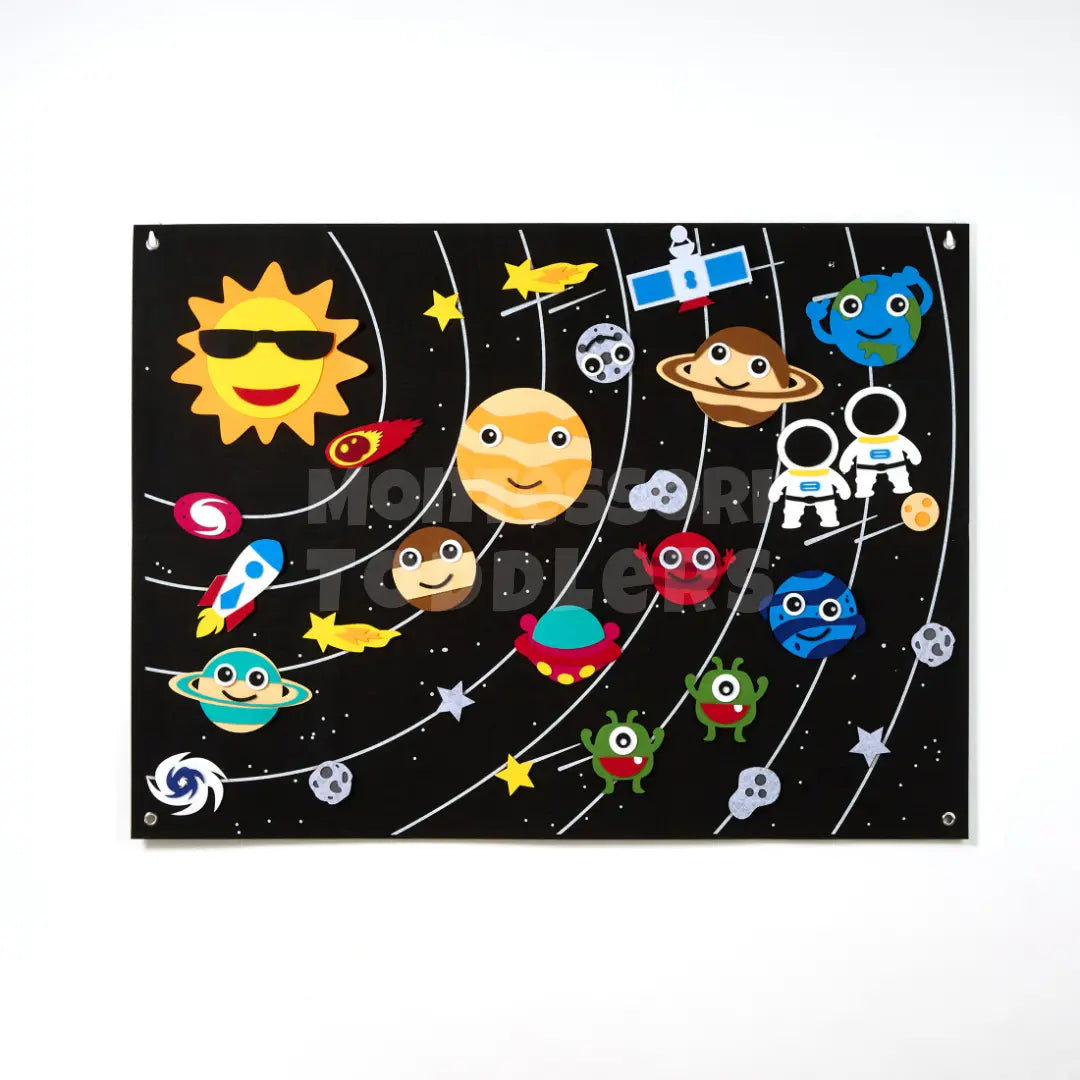 Toddlers Adventure Felt Board - Explore Imaginative Worlds! - Kicks & Crawls