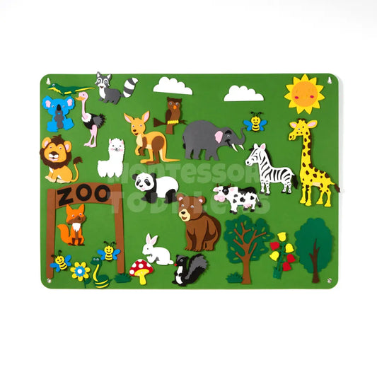 Toddlers Adventure Felt Board - Explore Imaginative Worlds! - Kicks & Crawls