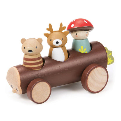 Timber Taxi Wooden Toy for Kids