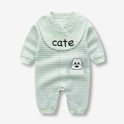 Baby Pajamas Cotton Short-sleeved Princess One-piece