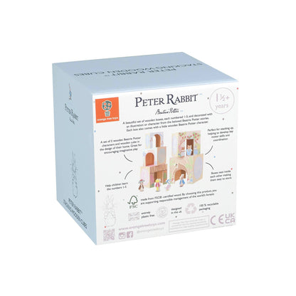 Peter Rabbit™ Wooden Stacking Cubes