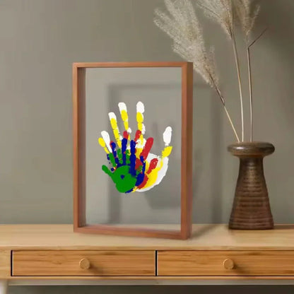 Toddlers Handprint Frame Kit – Baby Keepsake Picture Frame for Little Hands
