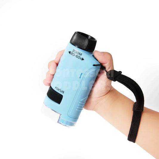 Handheld Pocket Microscope for Kids – Portable Science Toy for Learning On-the-Go
