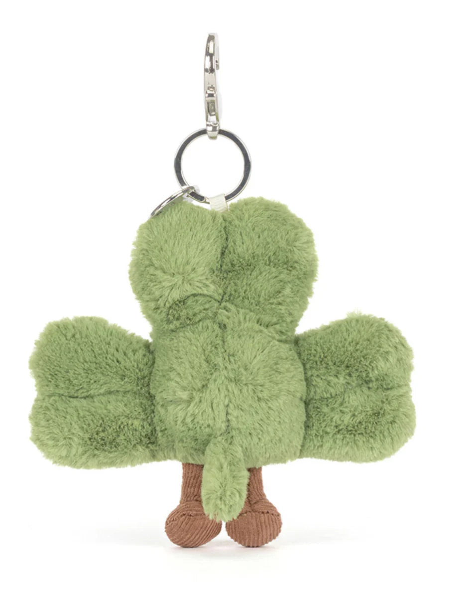 Jellycat Amuseables Shamrock Keyring Charm