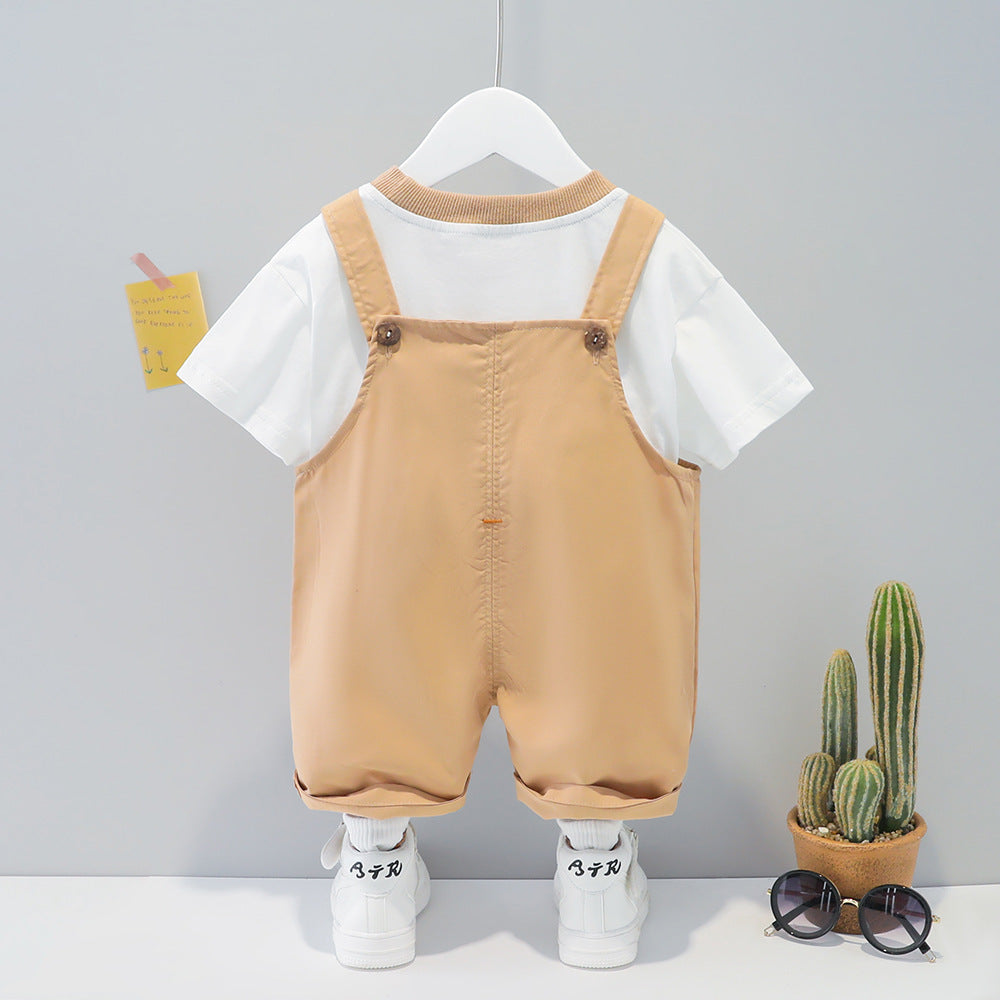 Baby Summer Cartoon Short-sleeve bodysuits