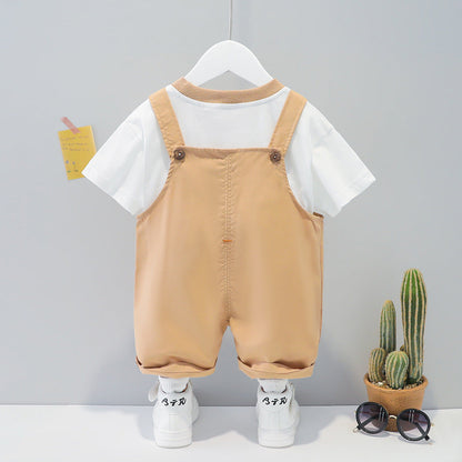 Baby Summer Cartoon Short-sleeve bodysuits