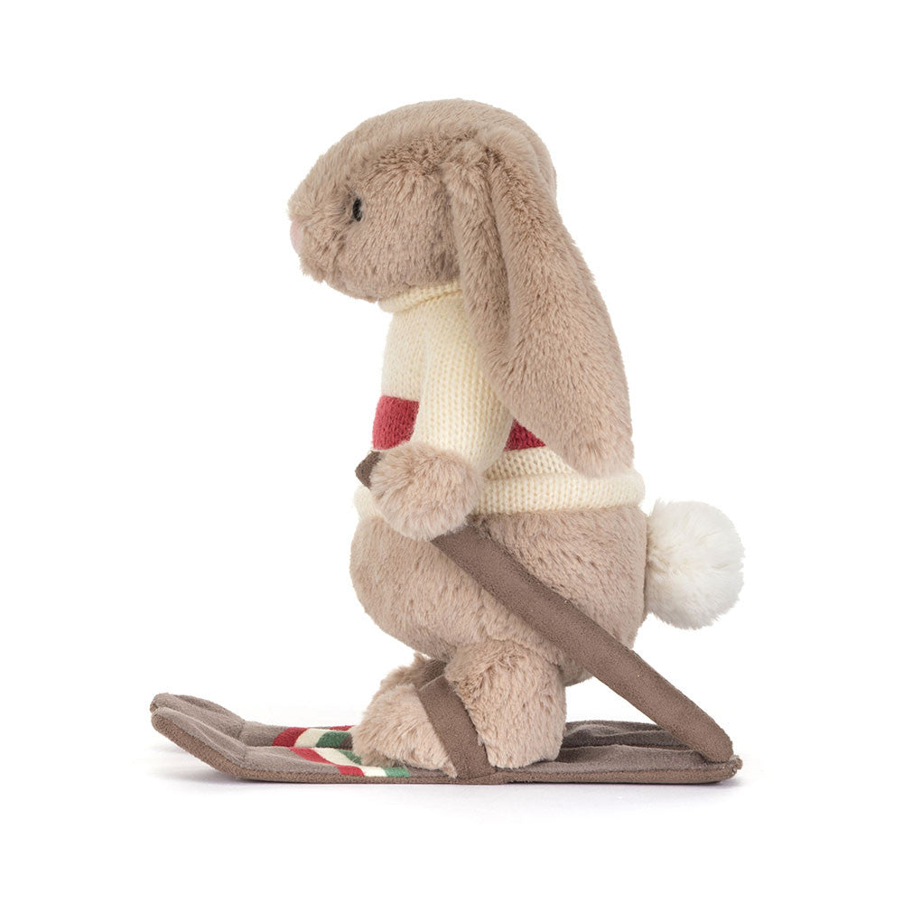 Jellycat Bashful Bunny Ski Outfit Gift Soft Toy