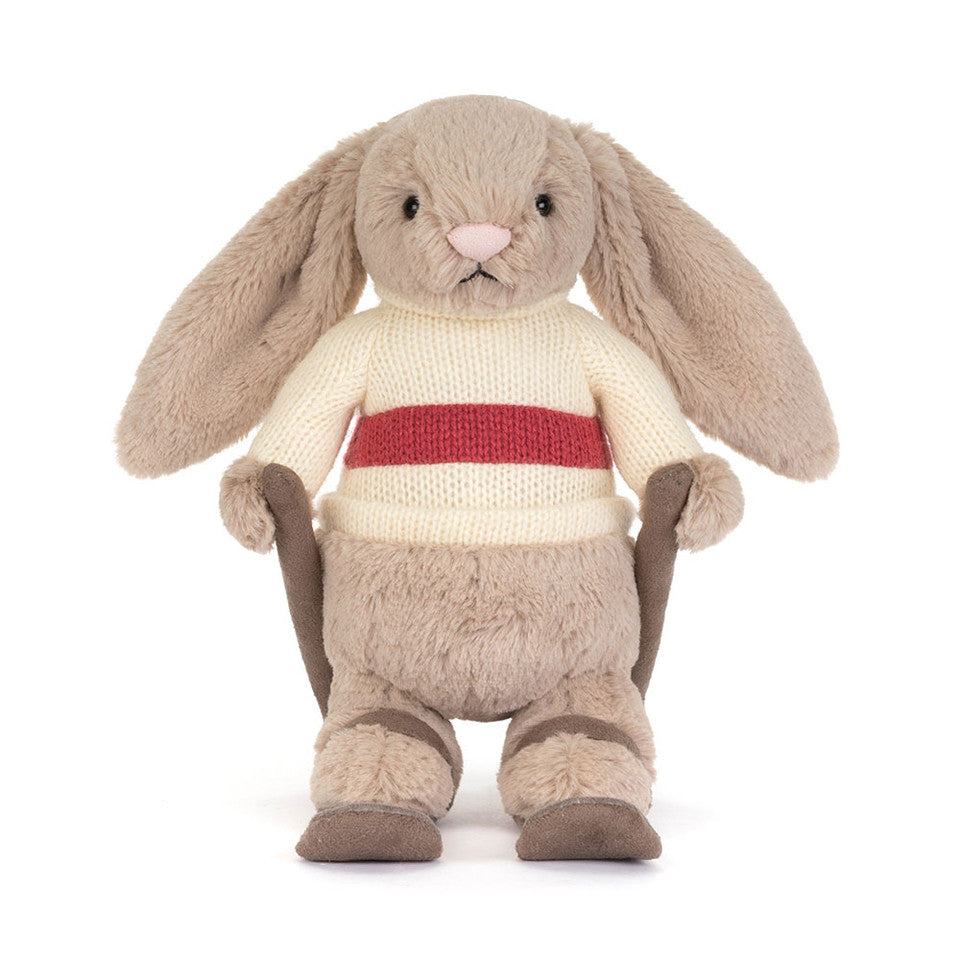 Jellycat Bashful Bunny Ski Outfit Gift Soft Toy