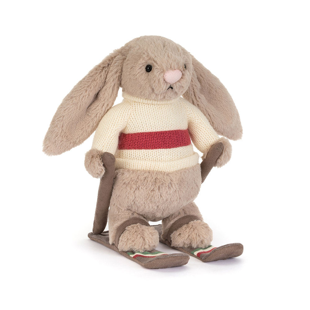 Jellycat Bashful Bunny Ski Outfit Gift Soft Toy