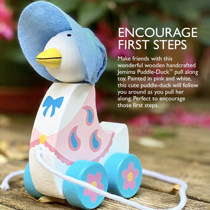 Jemima Puddle-Duck™ Wooden Pull Along