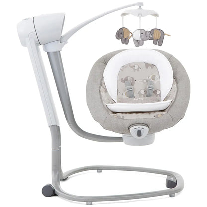 Joie Serina Swivel Baby Swing Elephant Duo