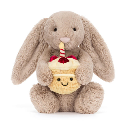 Bashful Beige Bunny – Birthday Edition