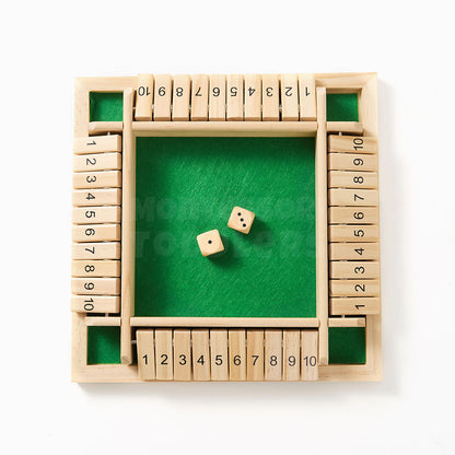 Shut the Box Dice Game – Promotes math skills - Kicks & Crawls